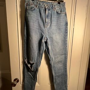 Topshop mom jeans